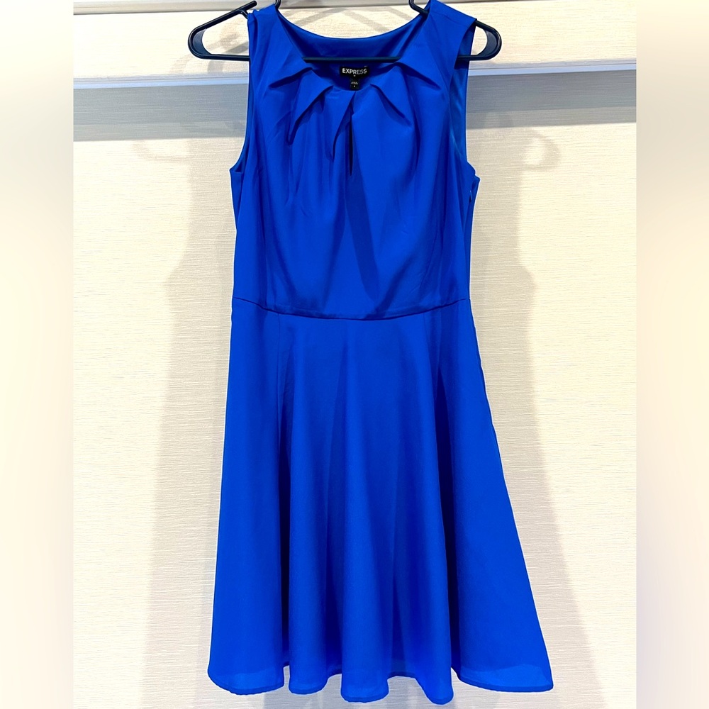 Express Royal Blue Dress